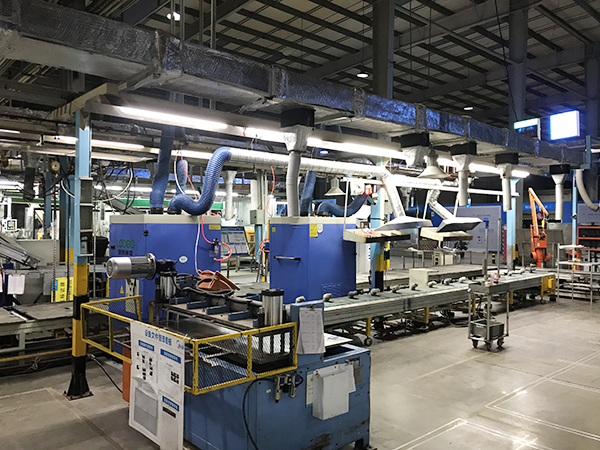 暖通設備焊接線焊接煙塵凈化系統竣工