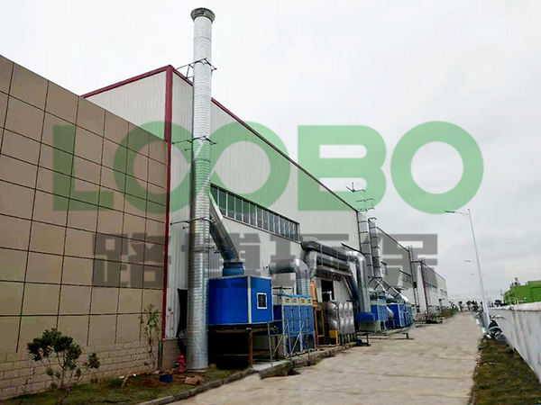 南昌某汽車部件制造業焊接車間焊煙除塵系統竣工