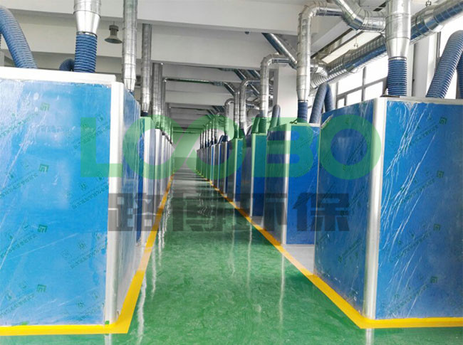 中國核工業二四建設有限公司焊接除塵項目順利竣工