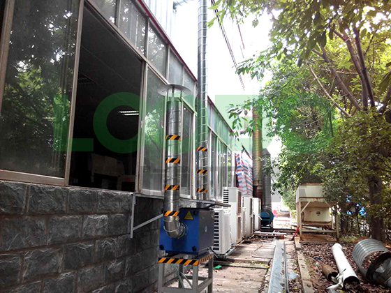 江西某傳動系統有限公司機床加工車間油霧凈化項目竣工