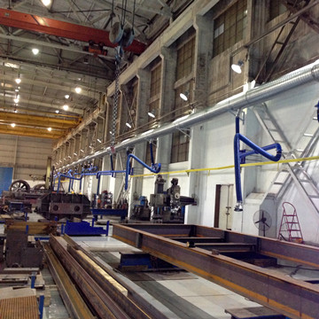 路博環保淺談中央焊接煙塵凈化系統在車間除塵中的應用