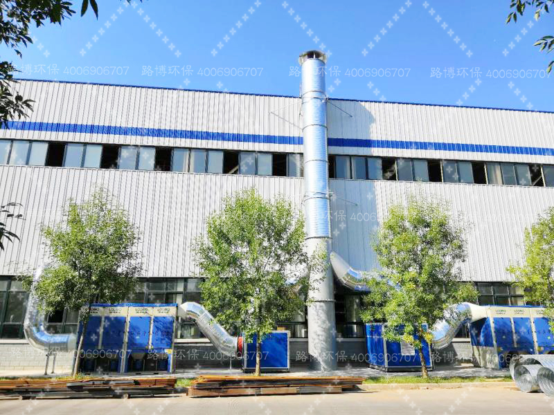 機械制造業車間煙塵凈化項目竣工