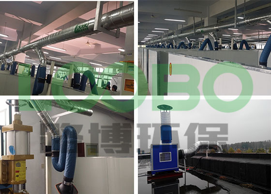 山東某技師學校焊煙凈化項目