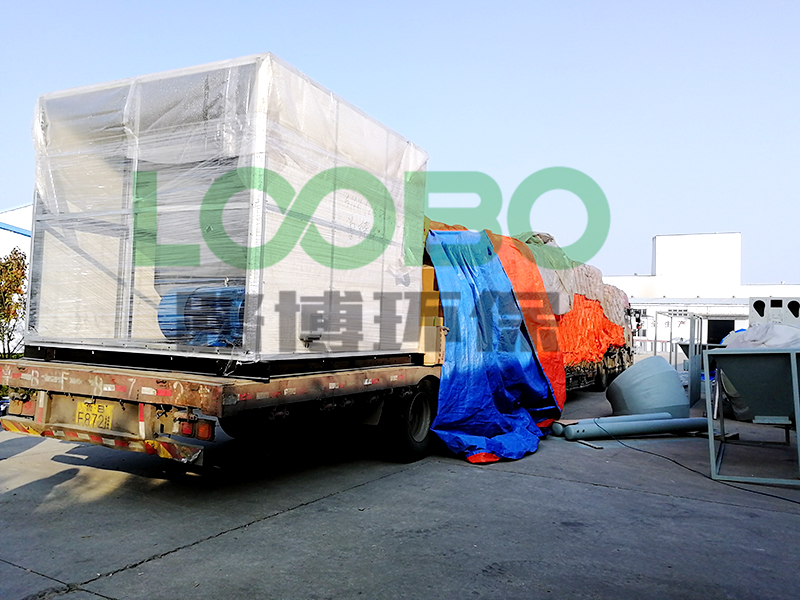 新能源裝備制造企業(yè)焊接煙塵凈化系統(tǒng)設(shè)備發(fā)貨