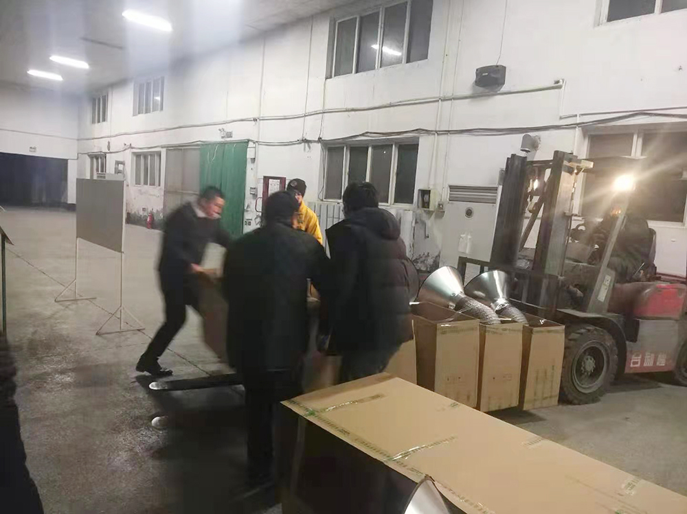 路博環保加班加點，確保按時交貨