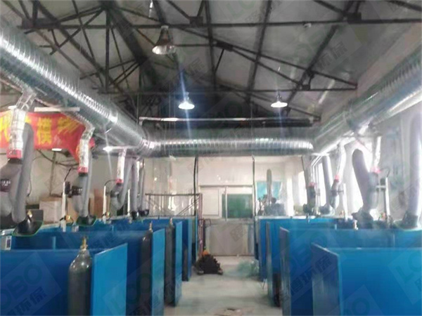 中央煙塵凈化系統--丹東技師學院工程竣工驗收